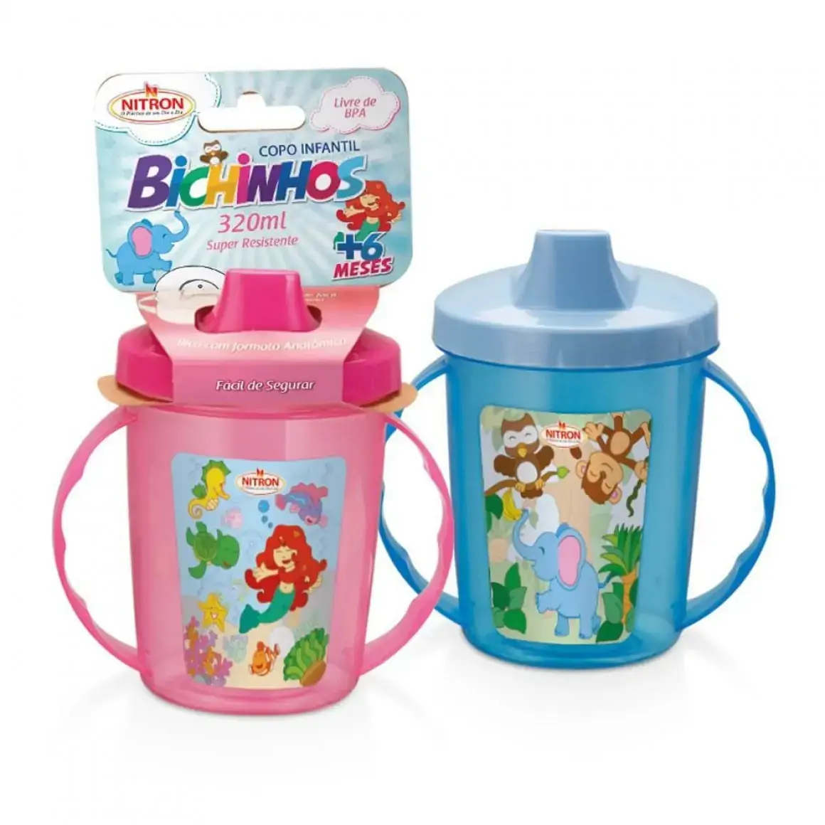 Copo Infantil C Alça 320ml