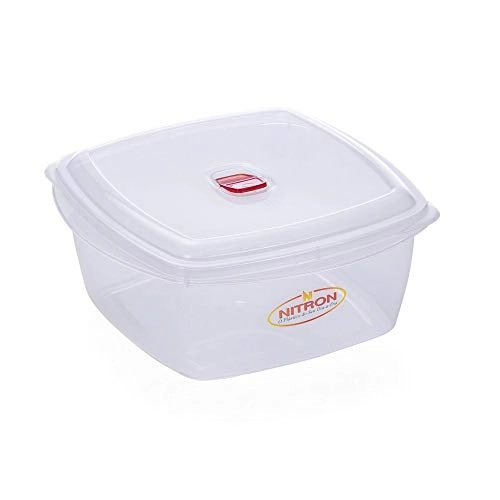 Pote Plast Quadrado 3lts C Valvula