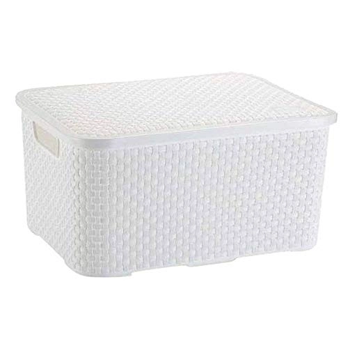 Cesto Org Rattan C.tampa Branco