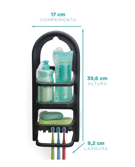 Porta Shampoo/prateleira Madri