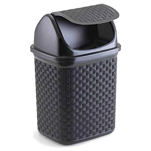 Lixeira De Pia Basculante Rattan 4,5l