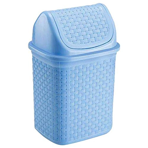 Lixeira Pia Basc Rattan 4,5l Azul Baby