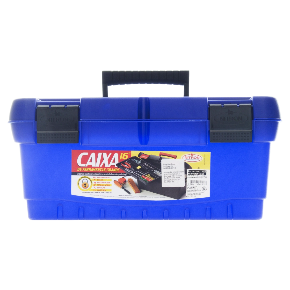 Organizador Azul Para Ferramenta Nitronplast G