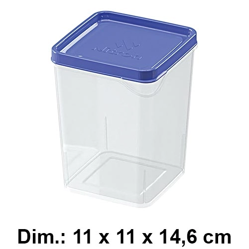 Pote Quadrado Modular Very Peri 1.2l 322 006 500 Nitron