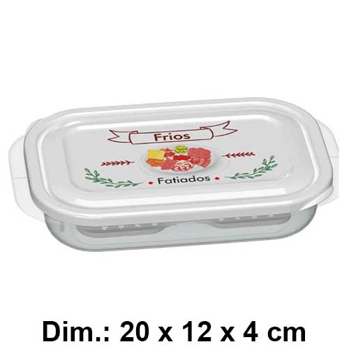 Porta Frios Nitronplast 460ml C Tela