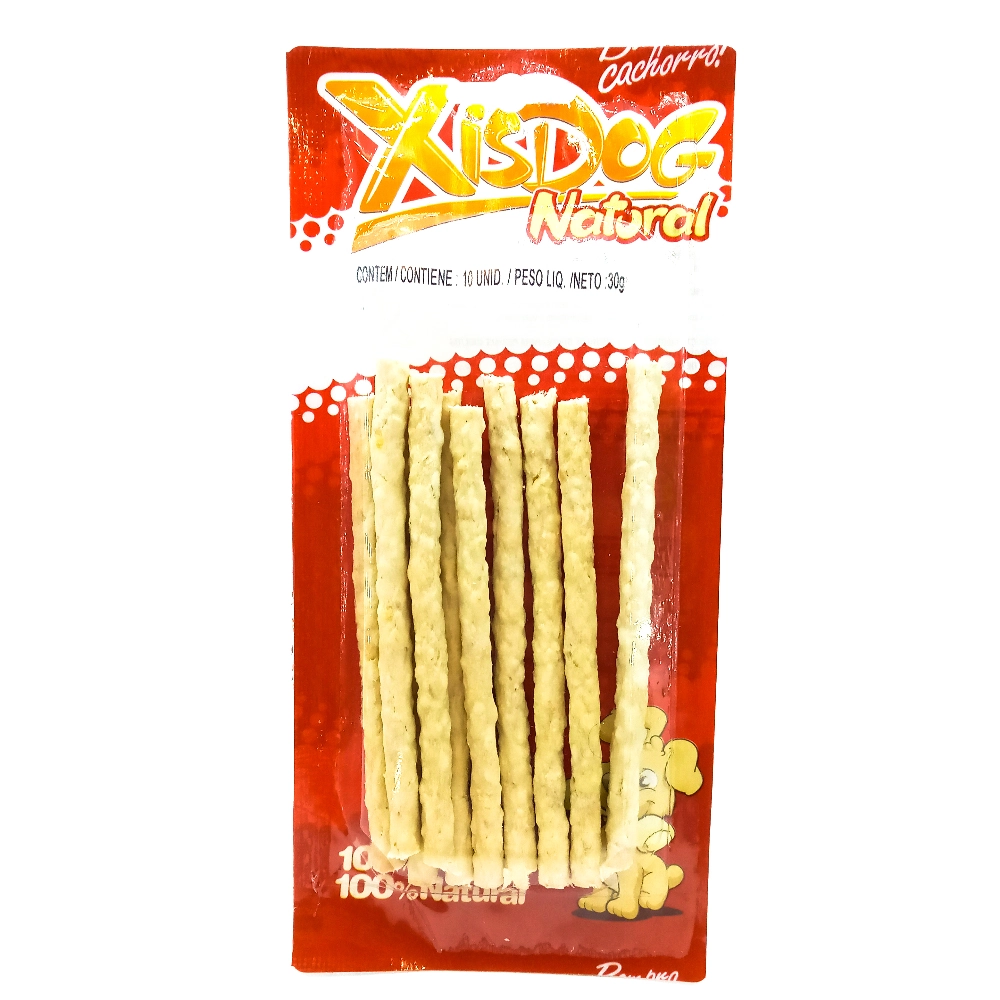 Osso XISDOG Tipo Palito Natural para Cães