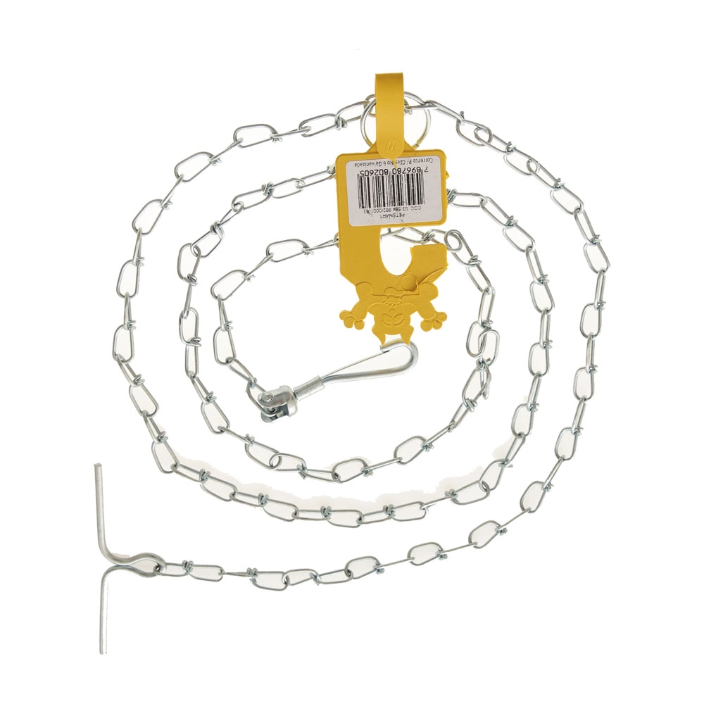 Corrente Sp Caes Galvanizada P/caes N 6 Unidade R 1307