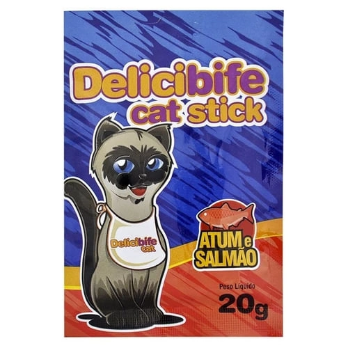 Pestico Bifinho Delicibife Gatos Atum e Salmão 20g