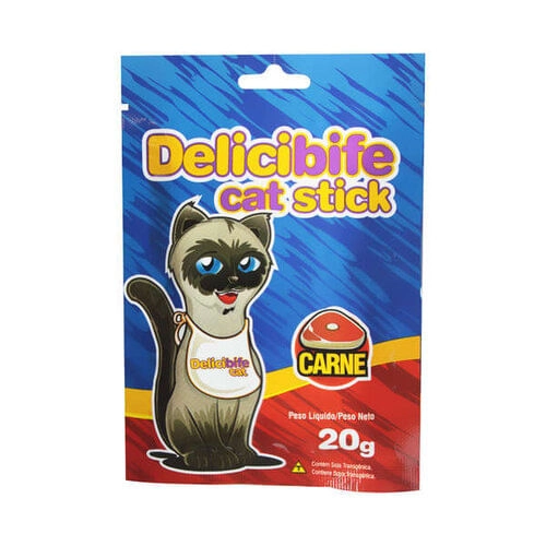 Pestico Bifinho Delicibife Gatos Carne 20g