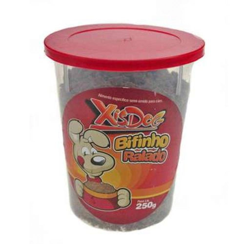 Bifinho Ralado Para Cães Xisdog Pote 250g