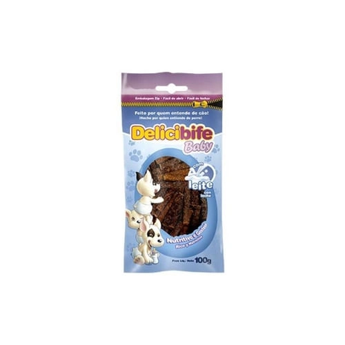 Petisco Delicibife Baby com Leite 100g