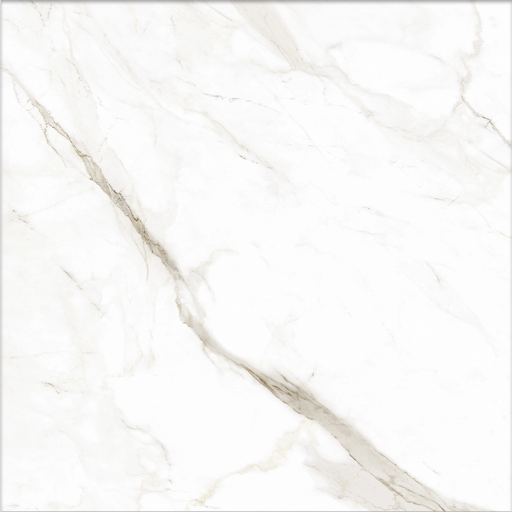 Porcelanato Esmaltado Polido Borda Reta Calacata Altissimo Lux 120x120cm