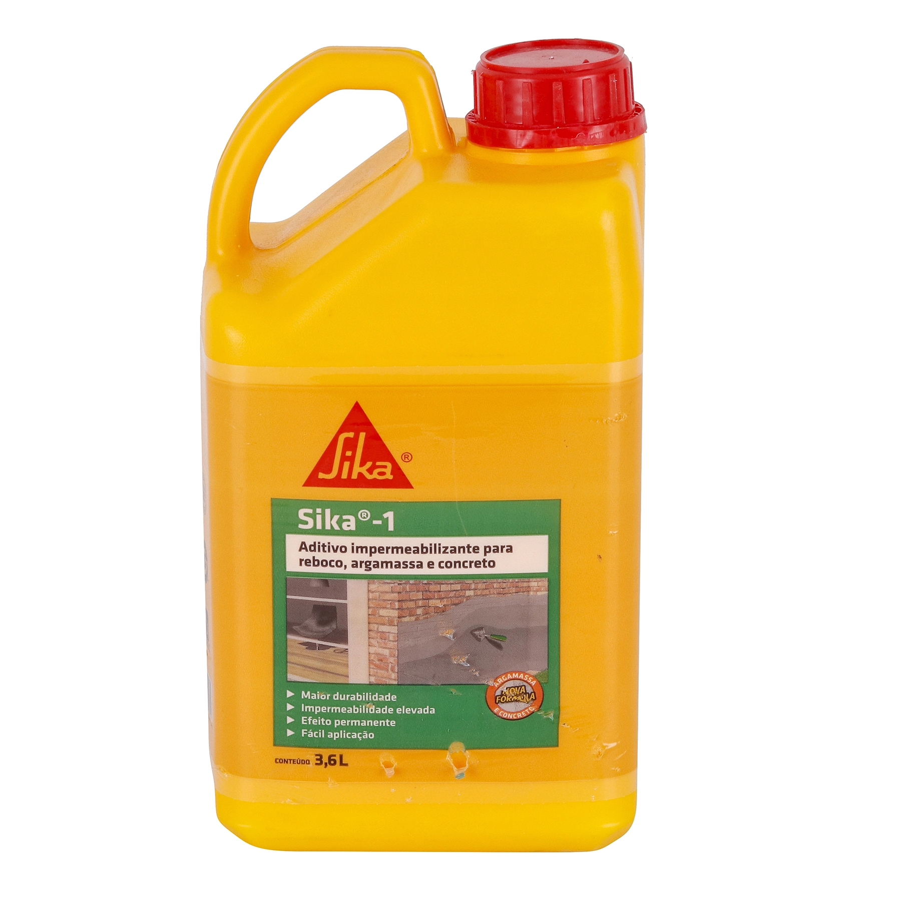 Aditivo Impermeabilizante Sika-1 3,6L Amarelo