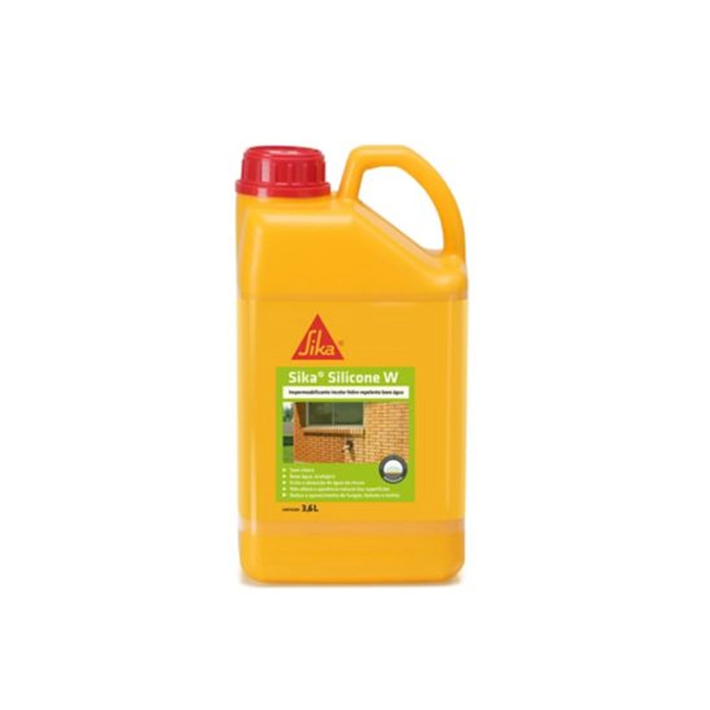 Silicone Base D Água para Parede Amarelo 3,6L Sika