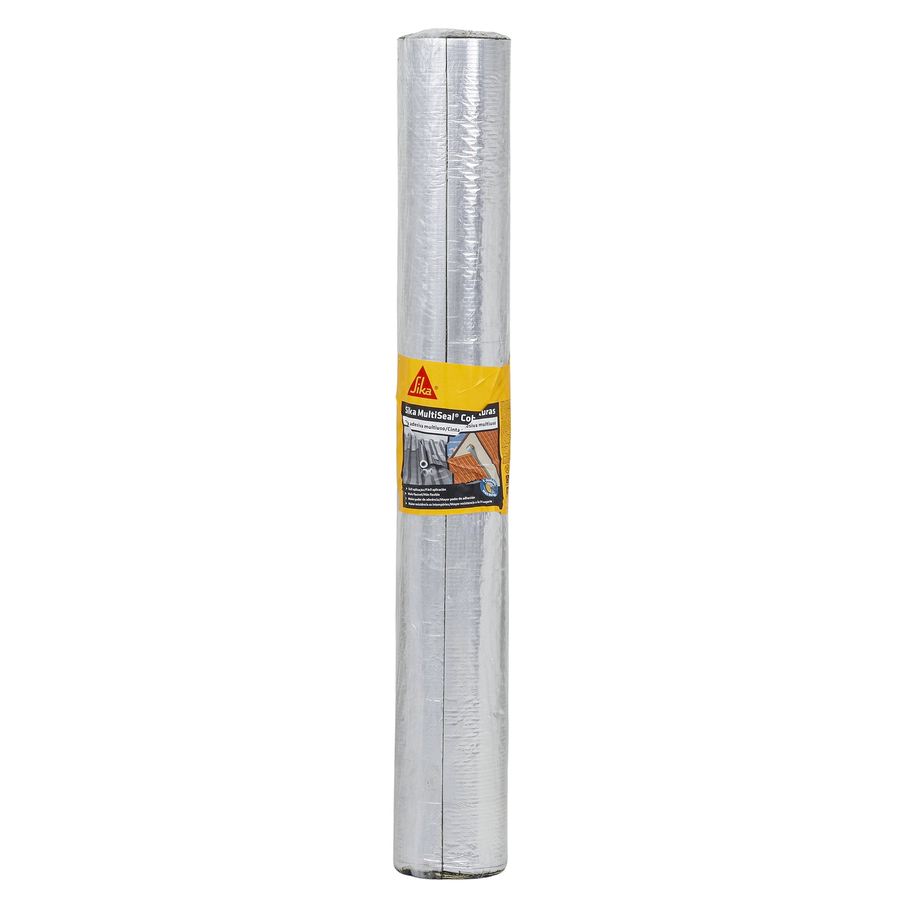 Fita Asfáltica Autoadesiva Alumínio 1mm 1x10m MultiSeal Sika