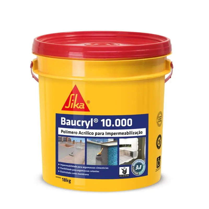Baucryl Liso 2mm 30x36cm Membrana Flexível Sika