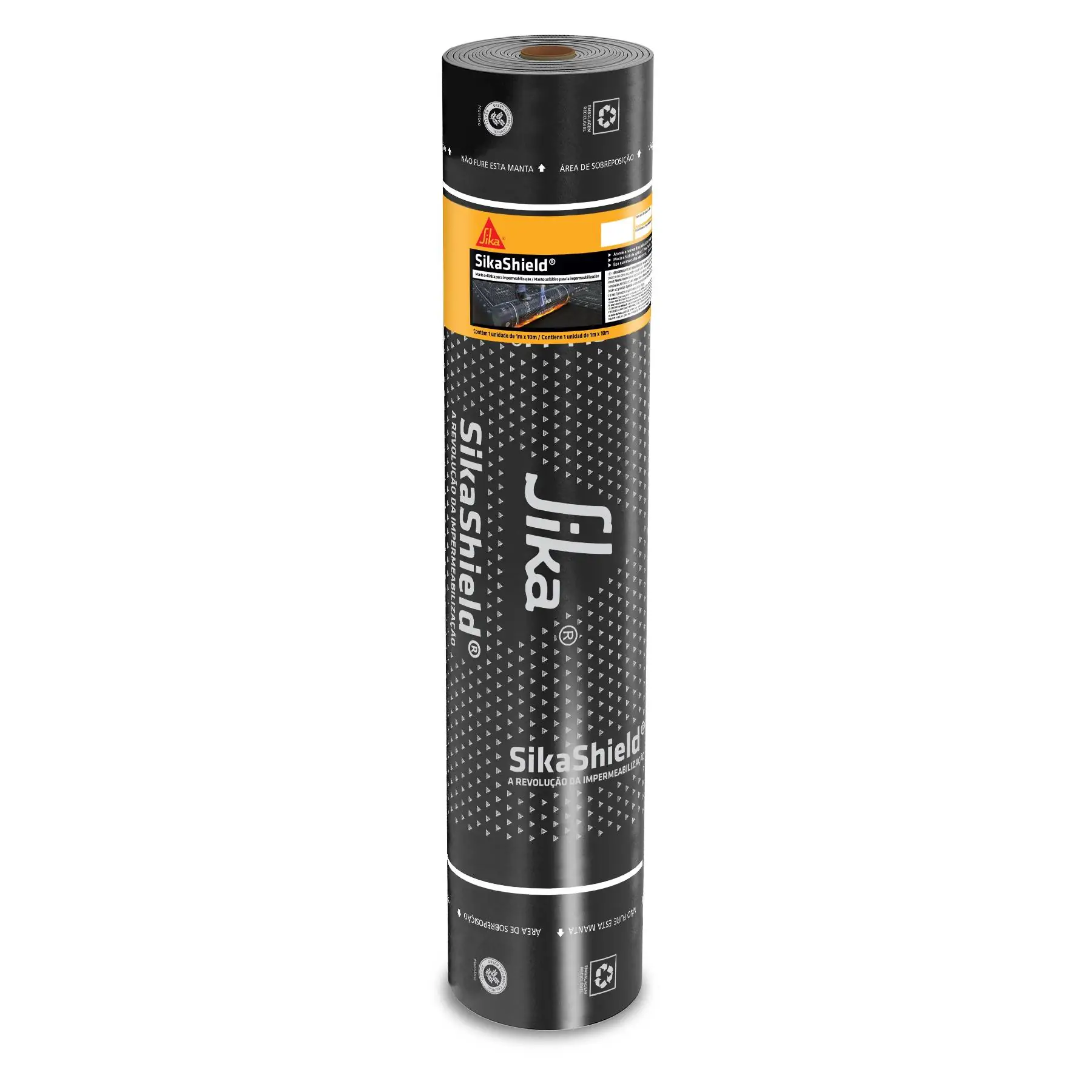 Manta Asfáltica PP 3mm 1x10m Tipo I Classe B SikaShield P34 Sika