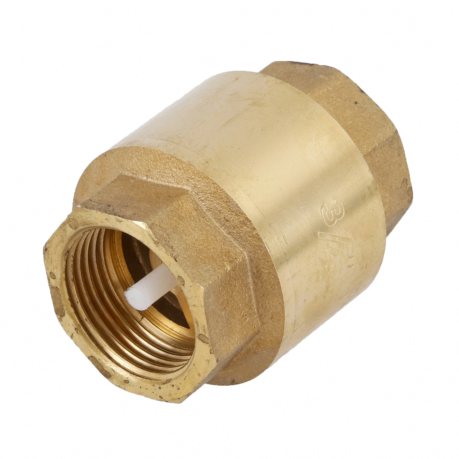 Válvula de Retenção Universal Latão e Aço Inox Roscável Água Quente e Fria 22mm ou 3/4" Wog