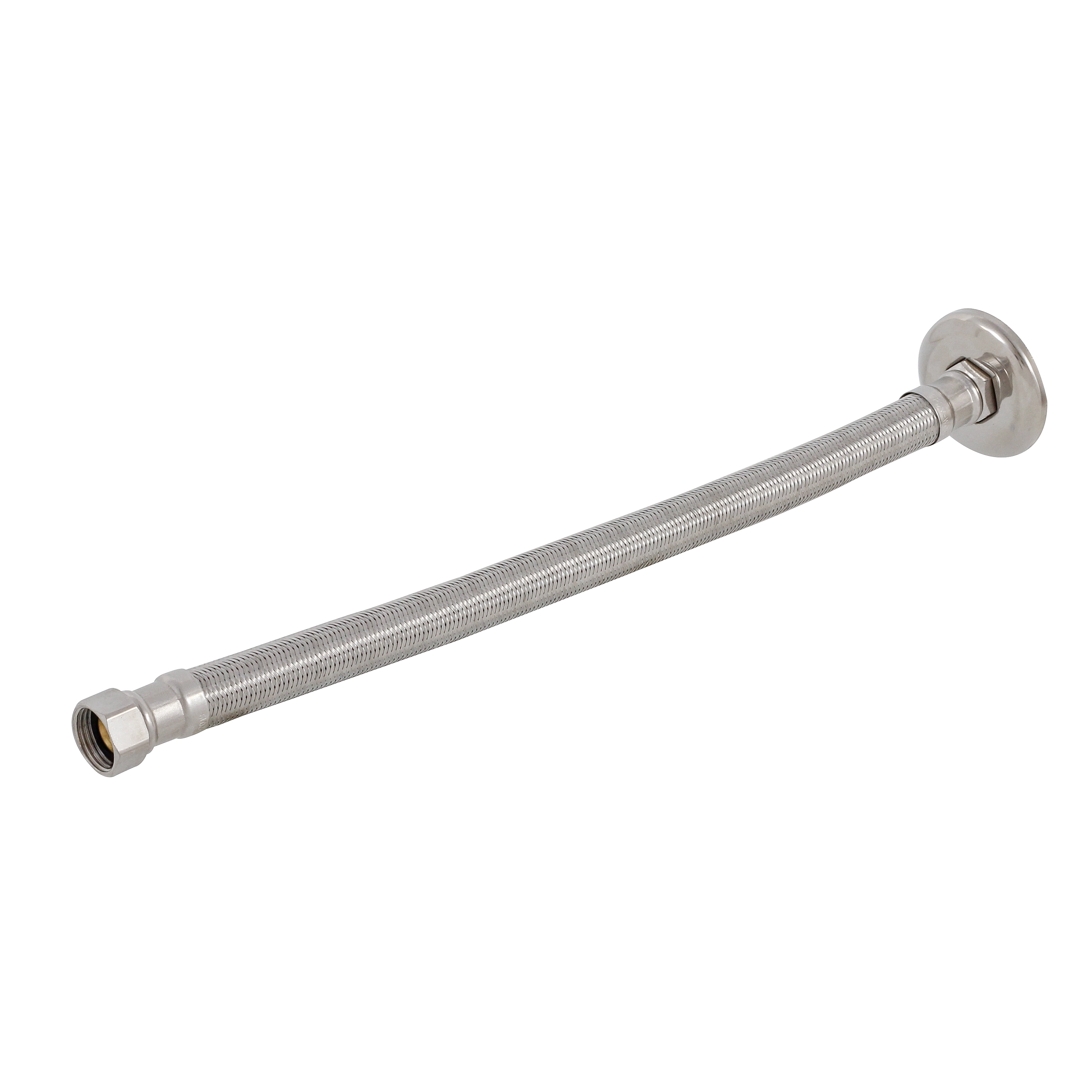 Mangueira Flexível para Água Trançado Cromado 1/2"x1/2" 40cm Equation