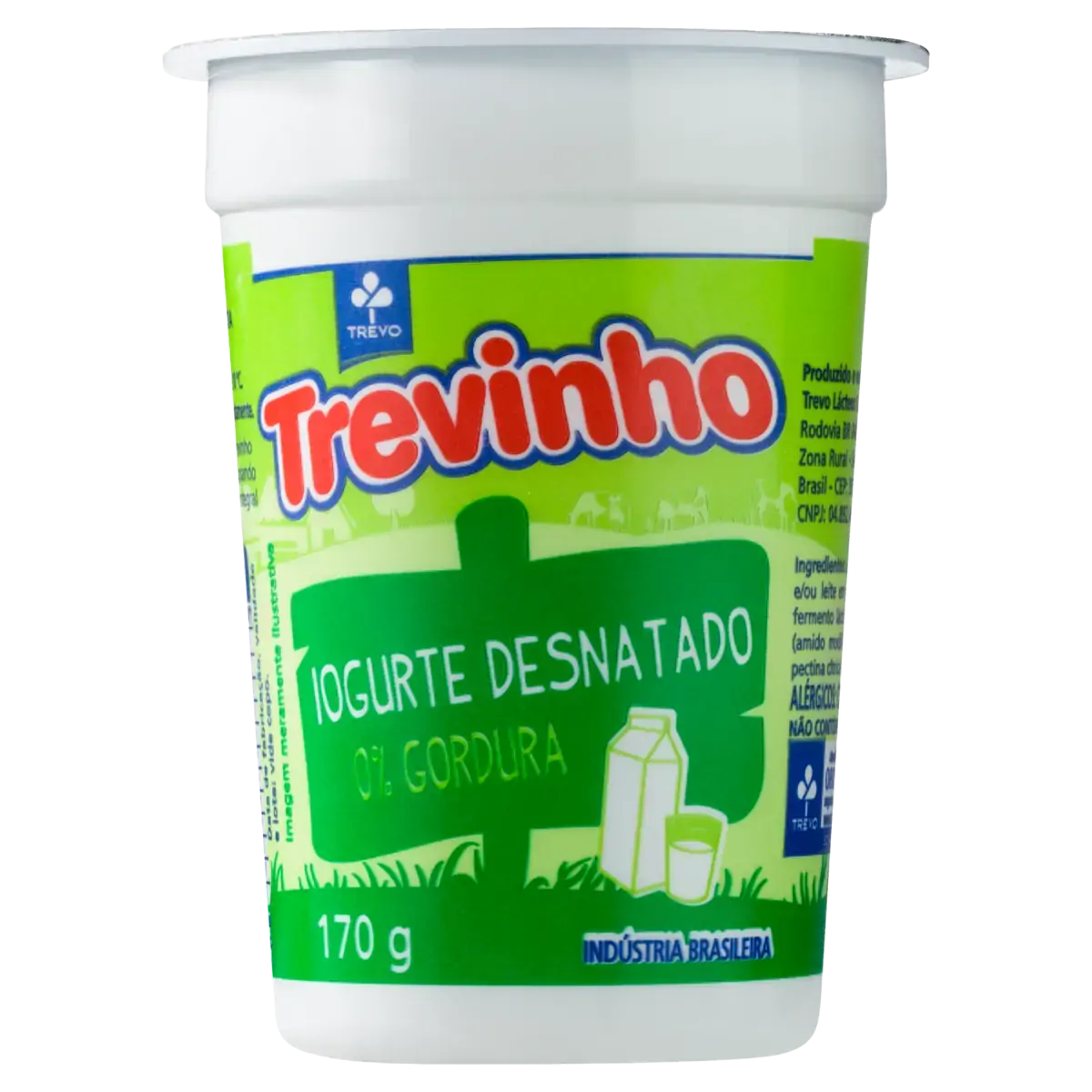 Iogurte Desnatado Trevinho Copo 170g