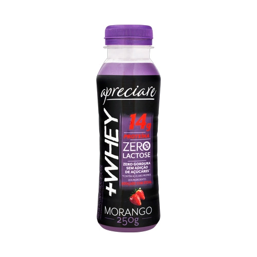 Iog Morango Com 14g De Whey 250g Apreciare