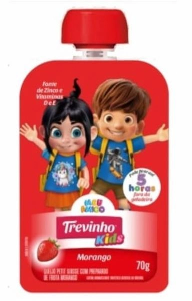 Petit Suisse Trevinho Kids 70g Morango