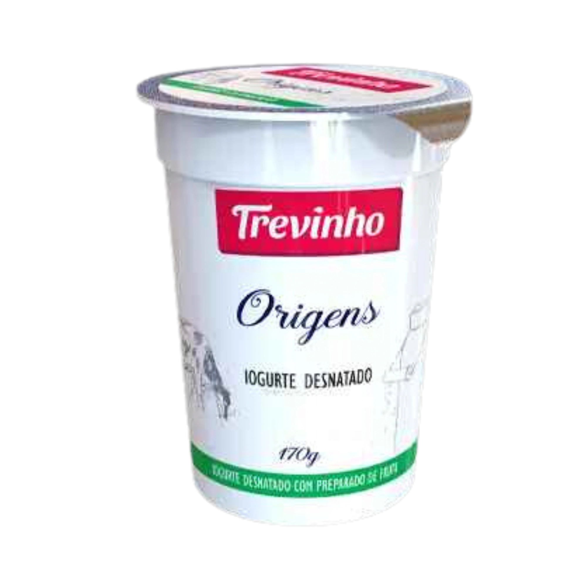 Iogurte Desnatado Origens Trevinho 170g