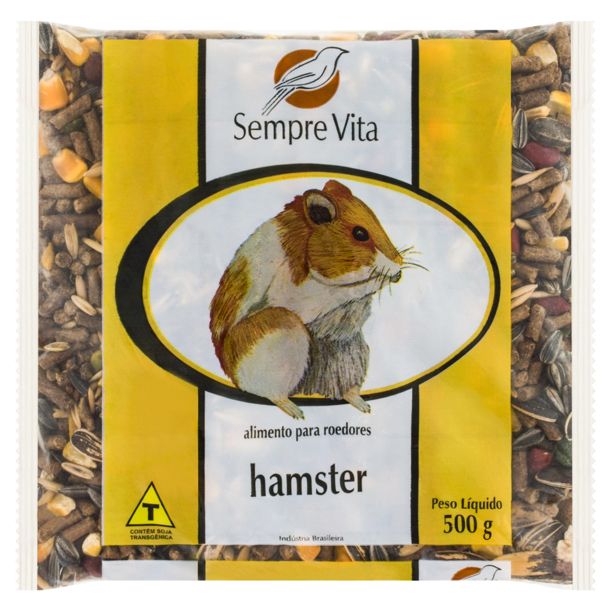Ração Para Roedores Hamster Sempre Vita Pacote 500g