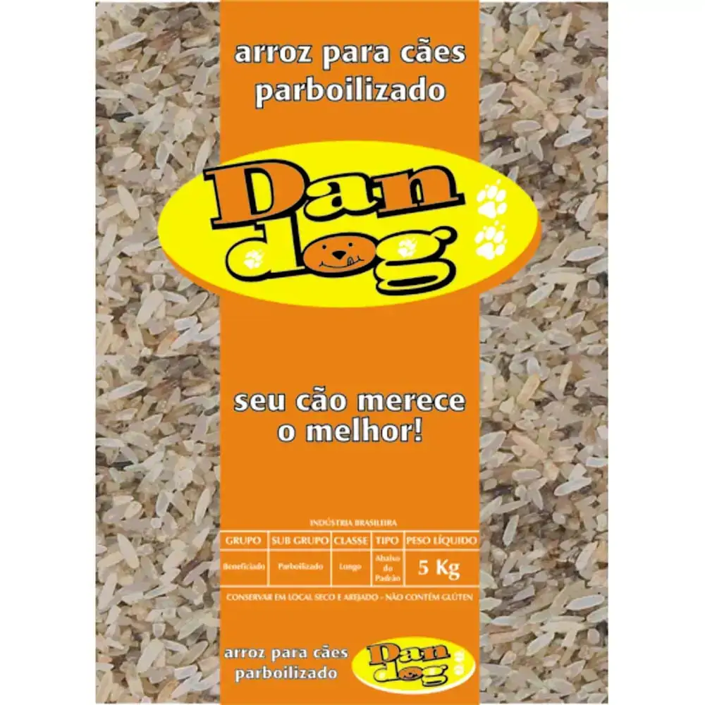 Arroz Parboilizado Dandog Para Cães