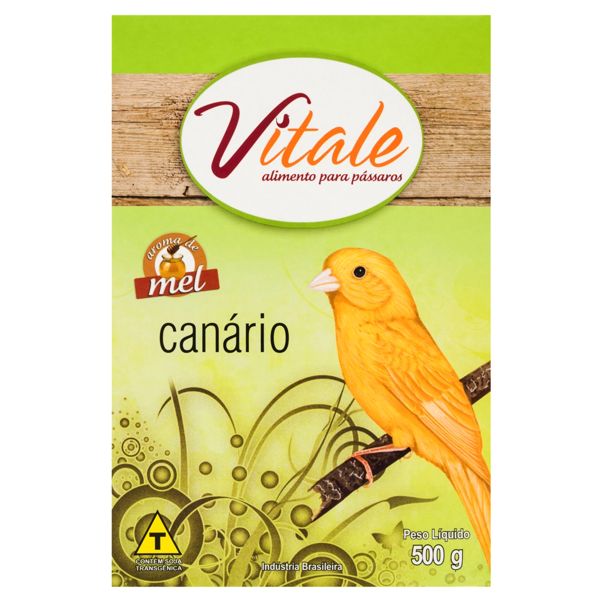Alimento Para Pássaros Canário Vitale Caixa 500g