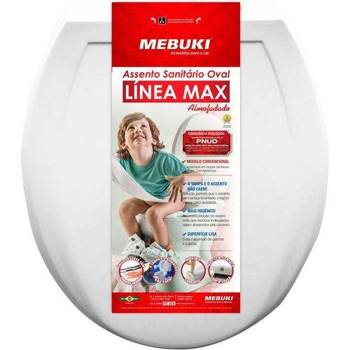 Assento Sanitario Mebuki Simples Caramelo