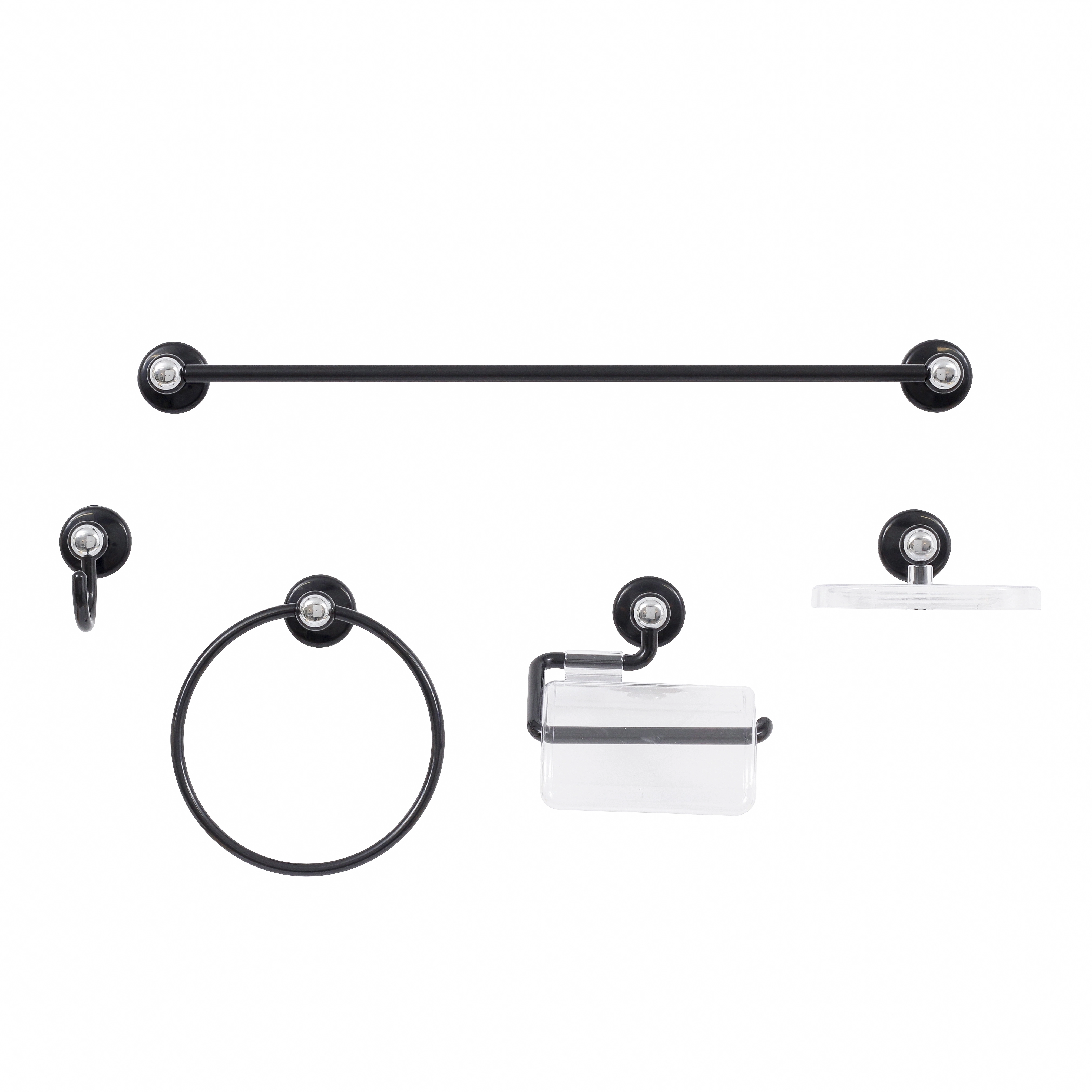 Kit Mebuki Acess 5pcs Slim Preto 1u
