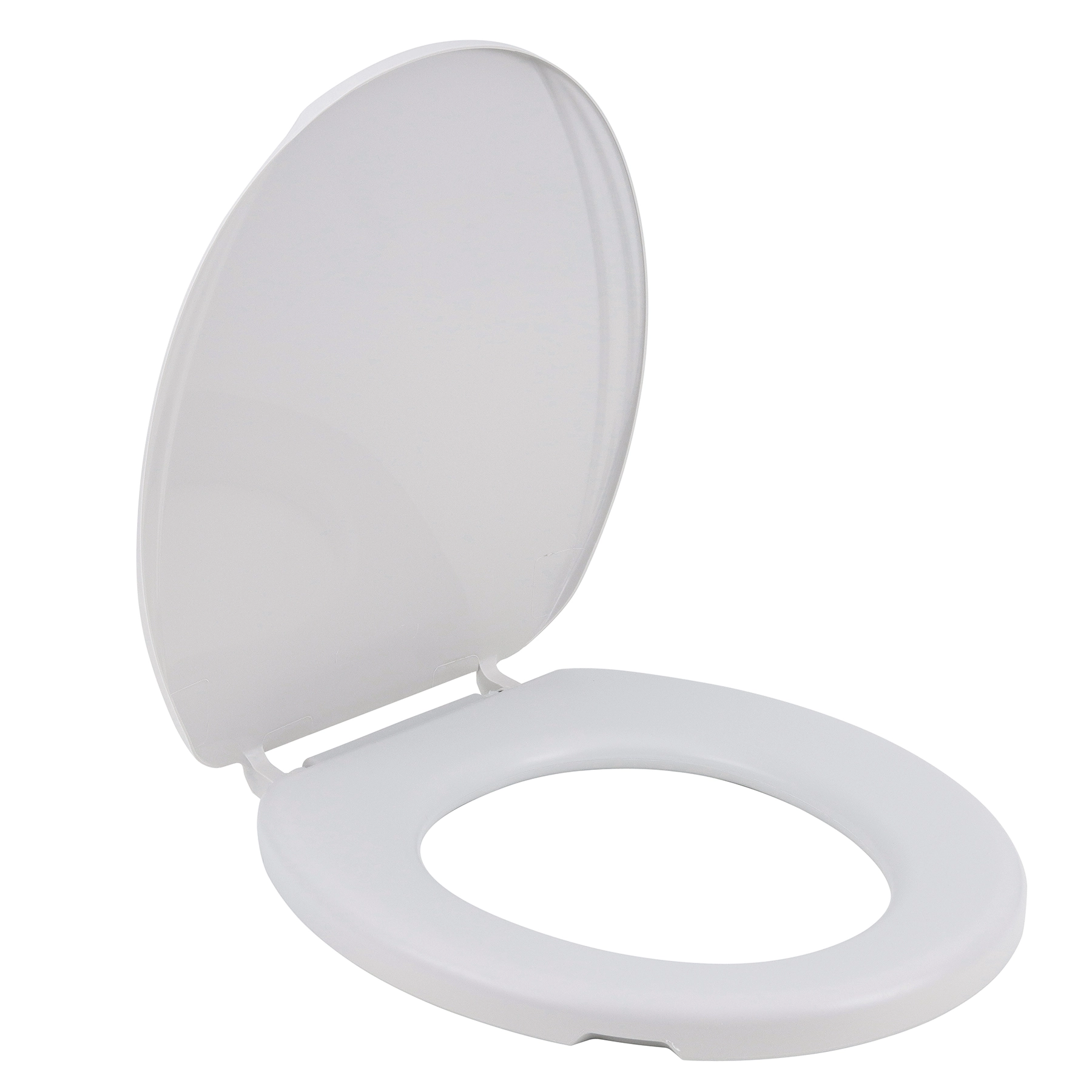 Assento Sanitário Convencional com Fechamento Comum Oval Polipropileno Cinza Sensea
