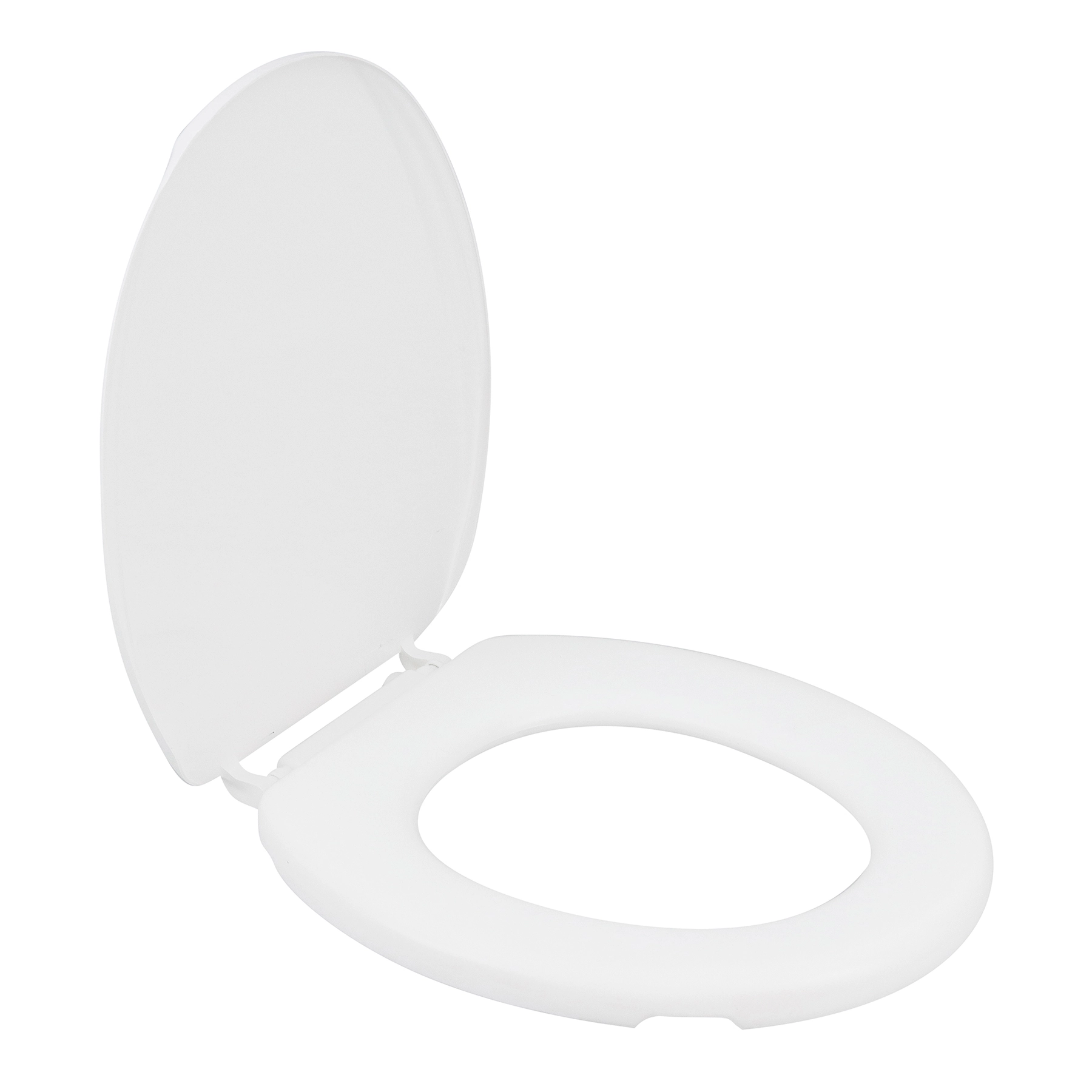 Assento Sanitário Almofadado Perfumado Convencional com Fechamento Comum Oval Polipropileno Branco Sensea