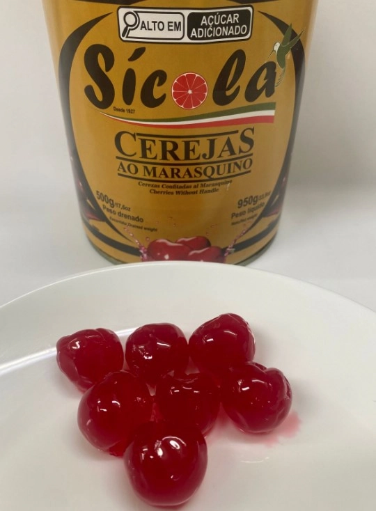 Cerejas Ao Marasquino 500g Sicola