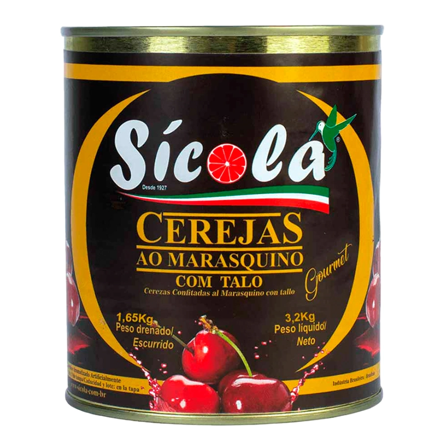 Cereja Sicola 2,0kg C/ Talo