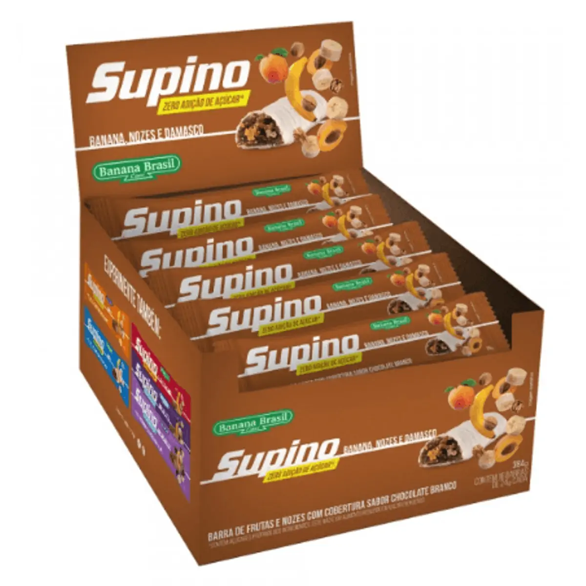 Supino Light Banana Dam Nozes 24g