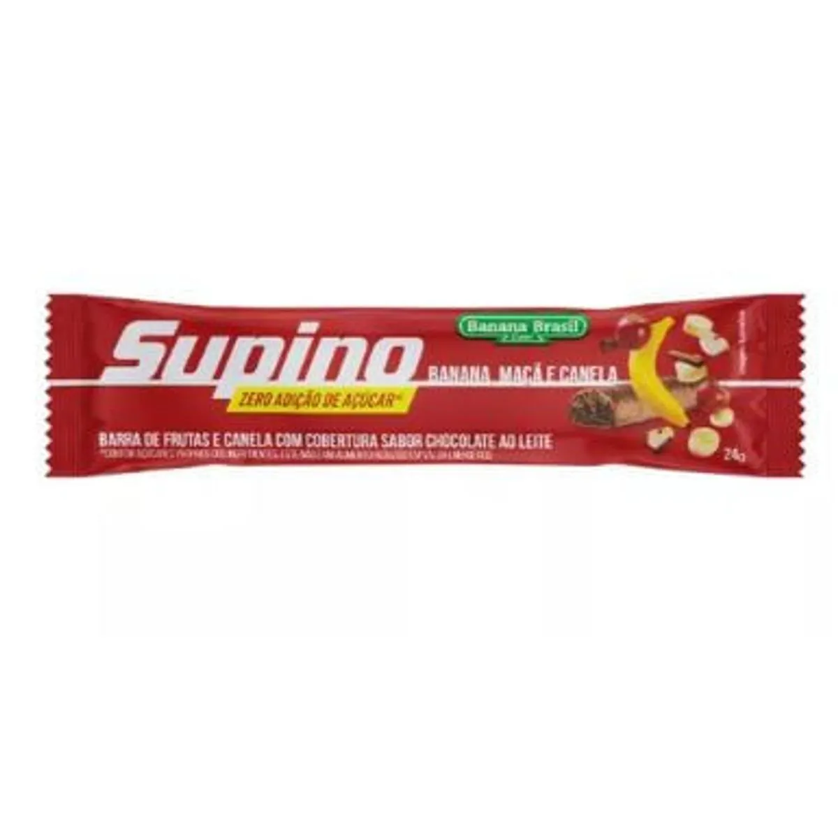 Supino Zero Banana Maçã e Canela 24g - Banana Brasil