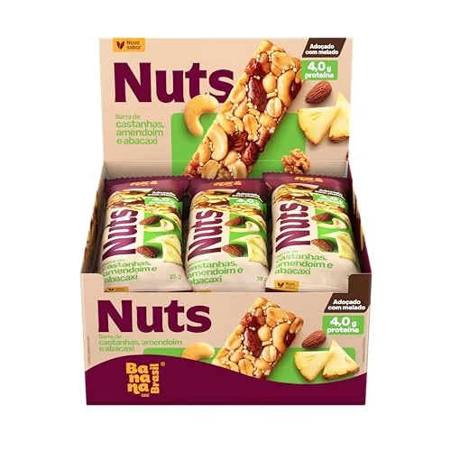 Barra Nuts E Abacaxi