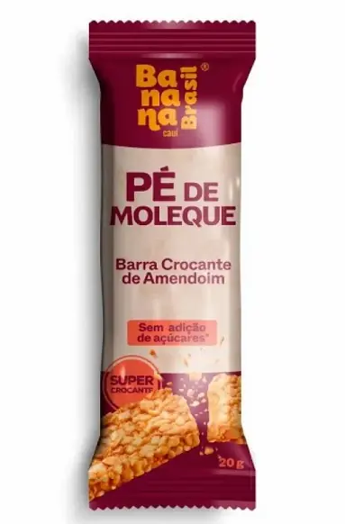 P De Moleque Barra De Amendoim 16x20g Display