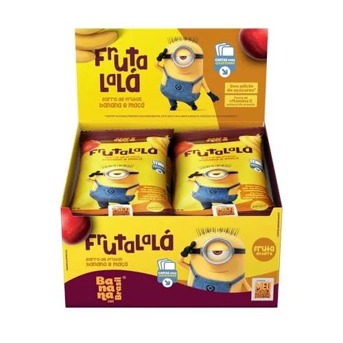 Banana Brasil Kids Frutalala Banana/maca Dp12x22g 1x12
