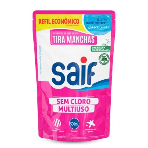 Alvejante Saif 500ml S/cl E Branque