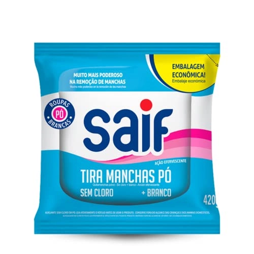 Tira Manchas Po Saif 420g Branc