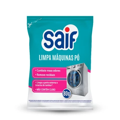 Limp Maq Lavar Roupas Saif 80g