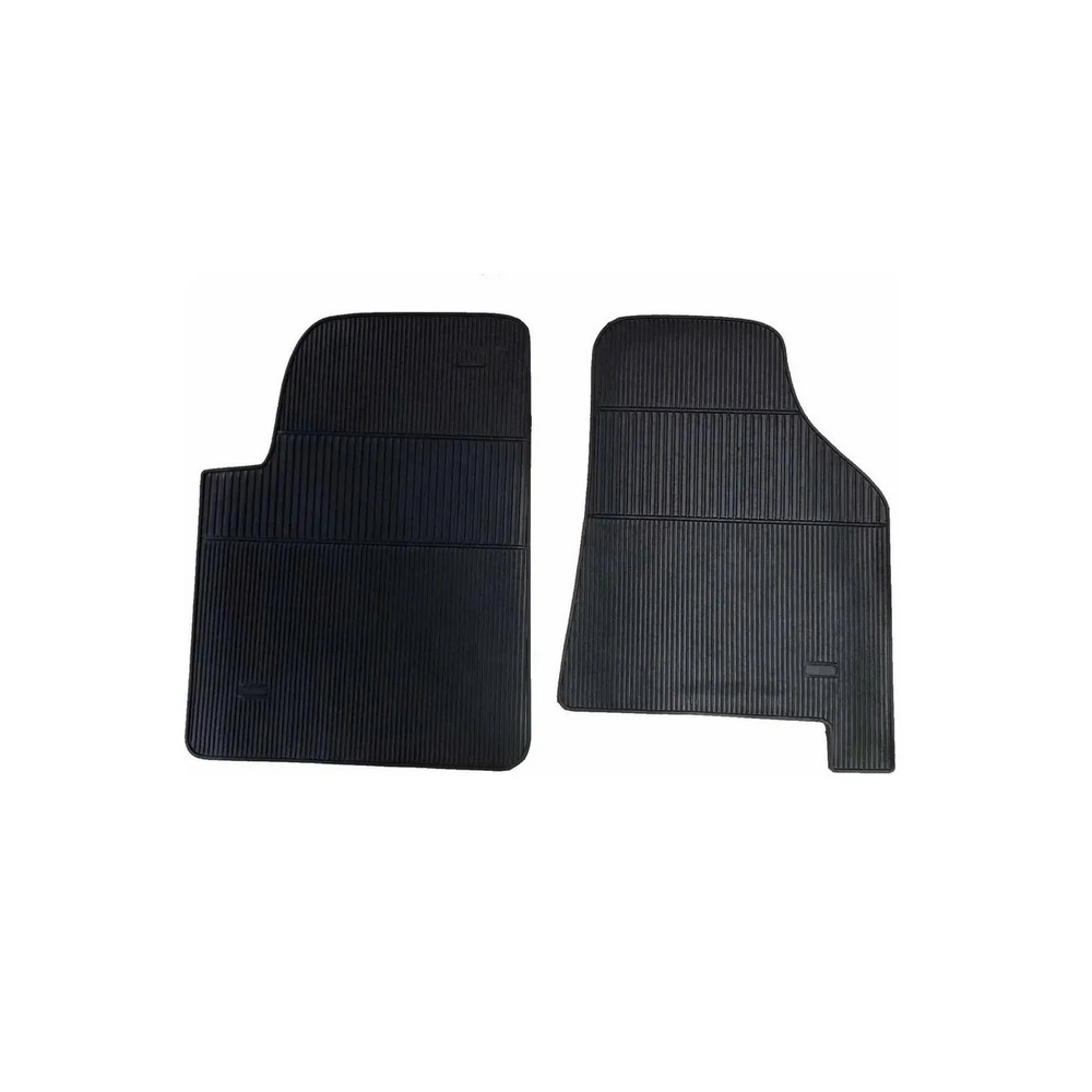 Jogo de Tapete da Cabine FORD COURIER Preto 2 Peças - UNICOL 3710021