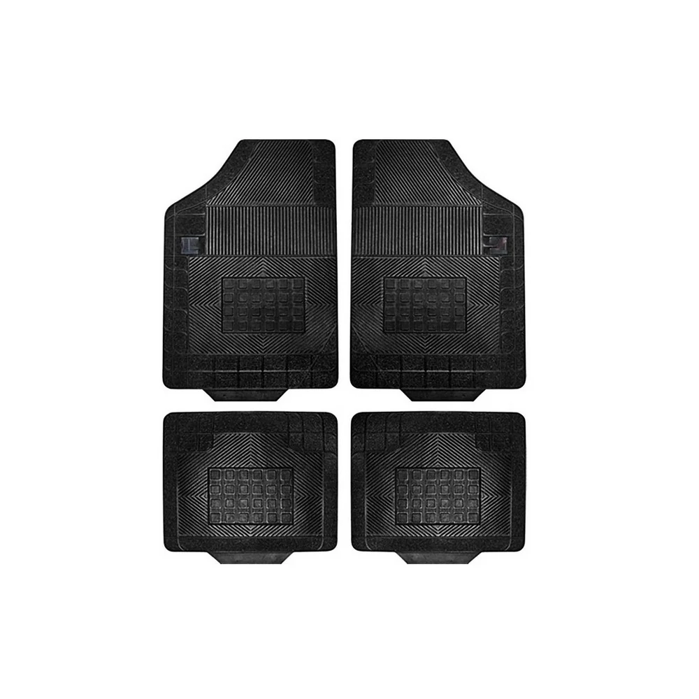 Jogo de Tapete TOYOTA ETIOS Modelo Interlagos Preto 4 Peças - UNICOL 9110041
