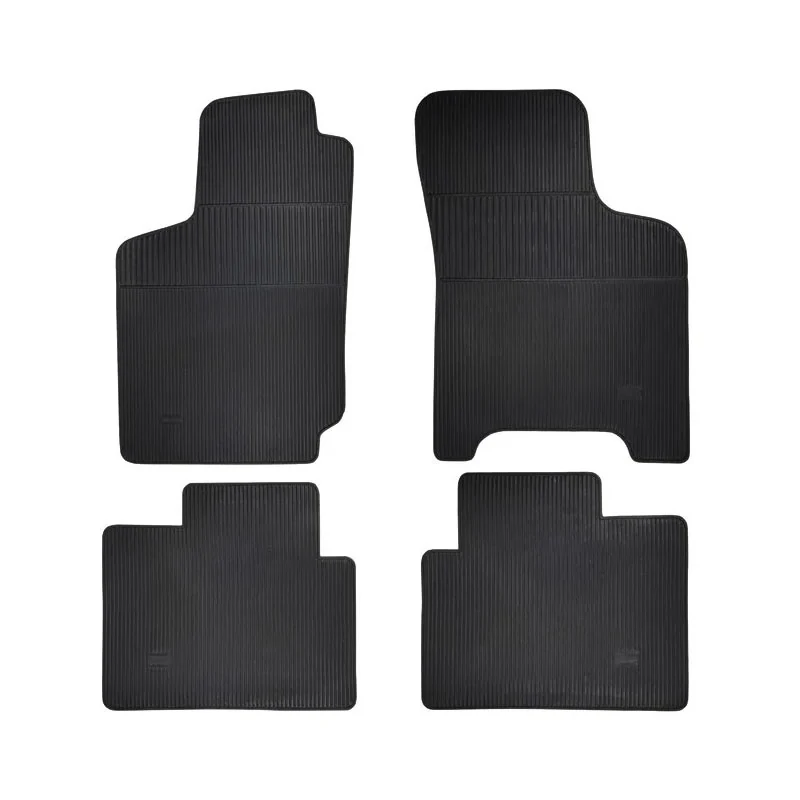 Jogo de Tapete CHEVROLET - GM MERIVA Preto 4 Peças - UNICOL 2510151