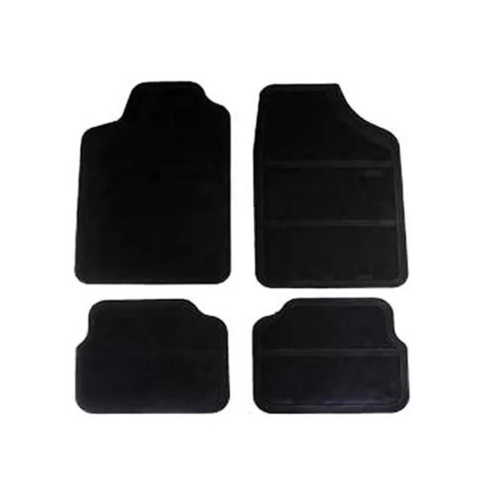 Jogo de Tapete SUZUKI S CROSS Modelo Stratus Preto 4 Peças - UNICOL 8710011
