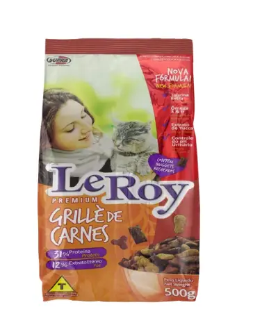 Alimento Para Gatos Adultos Grillè De Carnes Leroy Pacote 500g