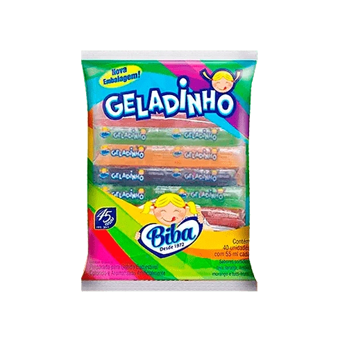 Geladinho Biba 40unidade